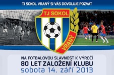 Oslavy 80ti let založení klubu v sobotu 14.září