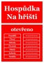 letní otevírací doba